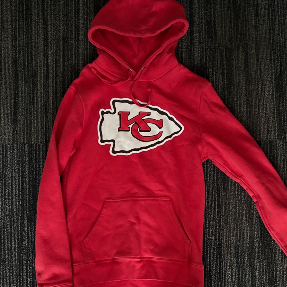Red KC Chiefs Hoodie - Mahomes 15